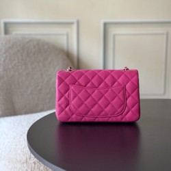 710 upgraded version of the full name Classic Fla0 1116 fine ball particles ball pattern large Mini leather original Haas small ball caviar lining imported lambskin hardware 24K plating all steel hardware size 12206cm classic CF is to have people fall in 