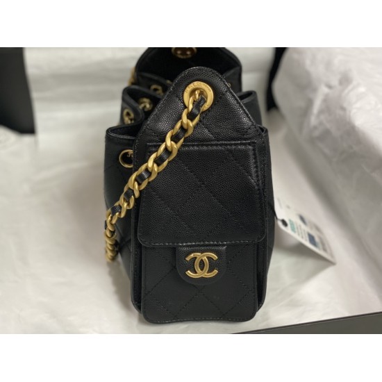 700 25p mini size chanel chanel hobo underarm bag hippie underarm bag small vintage gold coin button drawstring bucket bag diamond pattern vintage denim with leather classic chain design high class sense of daily travel must-have look beautiful texture wh