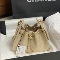 700 25p mini size chanel chanel hobo underarm bag hippie underarm bag small vintage gold coin button drawstring bucket bag diamond pattern vintage denim with leather classic chain design high class sense of daily travel must-have look beautiful texture wh