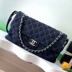 780 chanel airport bag well bo ran the same well bo ran the same chanel denim airport bag men and women children on the body sweet cool also suitable for boys this well bo have back really too handsome a fashionable essential on the body of the whole aura