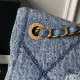 830 denim Chanel25K fall and winter limited edition shopping bag High-class sense of pull full AS5740 really too excited about the sheepskin with gold metal double pockets chain vintage pendant more stylish immediately make the classic diamond retro gener