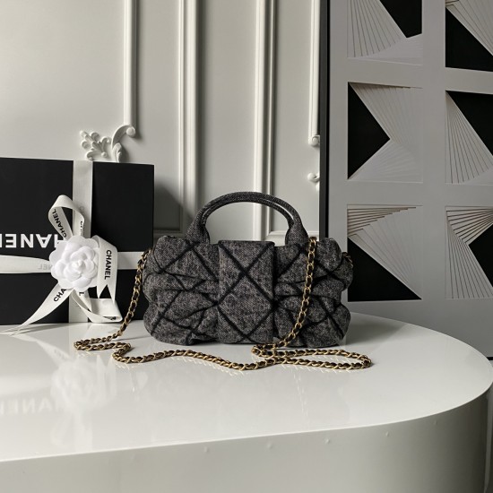 680 denim Chanel25K bow This season's explosive models fairy favorite AS5849 Fusion of classic diamond plaid pattern casual and sweet to make a whole bag is so sweet ah break the conventional form of the bag from the bow from accessories to become the pro