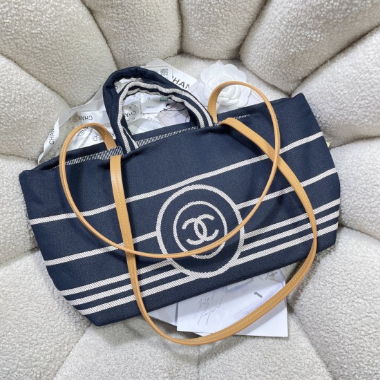 660 Exclusive real Chanel original denim hip mom must-have 92240 small 30x22x14cm 92241 large 38x29x15cm