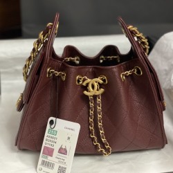 700 25p mini size chanel chanel hobo underarm bag hippie underarm bag small vintage gold coin button drawstring bucket bag diamond pattern vintage denim with leather classic chain design high class sense of daily travel must-have look beautiful texture wh