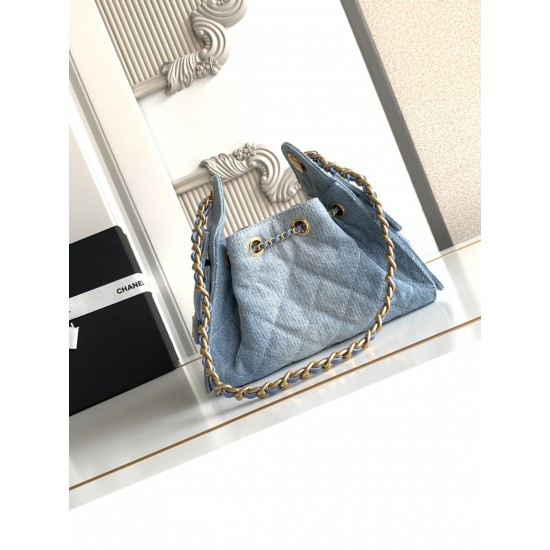 660 AS5631 CHANEL 25 Another model named after the year 25c Denim Hipster Bag Chanel hobo Underarm Bag Hippie Underarm Bag Small Vintage Gold Coin Button Drawstring Bucket Bag Lingerie Vintage Black Gold Classic Chain Design Premium Feeling Essential for 