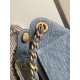 660 AS5631 CHANEL 25 Another model named after the year 25c Denim Hipster Bag Chanel hobo Underarm Bag Hippie Underarm Bag Small Vintage Gold Coin Button Drawstring Bucket Bag Lingerie Vintage Black Gold Classic Chain Design Premium Feeling Essential for 
