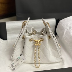 700 25p mini size chanel chanel hobo underarm bag hippie underarm bag small vintage gold coin button drawstring bucket bag diamond pattern vintage denim with leather classic chain design high class sense of daily travel must-have look beautiful texture wh