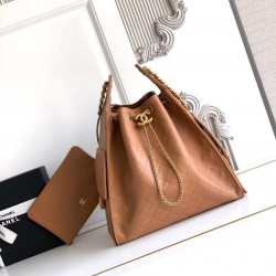 760 AS5311CHANEL 25 Another model named after the year 25c ball-grain leather hip-hop bag chanel hobo underarm bag hippie underarm bag large vintage gold coin button drawstring bucket bag diamond pattern vintage black and gold Classic chain design high cl