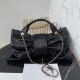 680 Chanel 25C fall and winter runway bow bag design and style analysis Material variety of styles changeable practical aesthetics of everyday elegance despite the appearance of charming and exquisite practicality and capacity has also been a perfect bala
