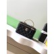 680 25b Double C logo with diamonds Cosmetic case Exquisite handle design more fashionable Lambskin with metal hardware texture wear-resistant and durable Classic design and style versatile and practical really exquisite Oh high value Small more and more 