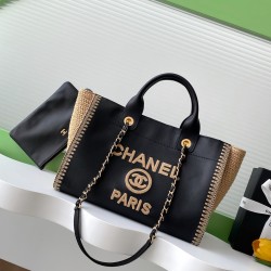1200 25New Chane Beach Bag Shopper Are you excited Chanel TOTE BAG must have because it's classy because it's unique because it's durable and irrefutable versatile Model No. AS3351 Size 34