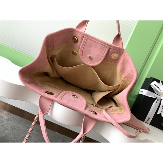 1100 25New Chane Beach Bag Shopper Are you excited Chanel TOTE BAG must have because it's high class because it's unique because it's durable and irrefutable versatile Model No. A66941 Size 38