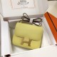 Constance Kang Kang 19cm Chick Yellow Gold Buckle Epsom Palm Leather