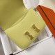Constance Kang Kang 19cm Chick Yellow Gold Buckle Epsom Palm Leather