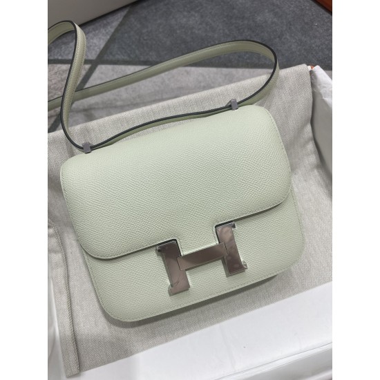 KangKang 19 palm print k bubble green silver buckle