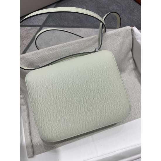 KangKang 19 palm print k bubble green silver buckle