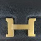 HERMES Constance Stewardess Bag New with Mirror 19 Kang Kang Black Gold Buckle High-end Quality Epsom Cowhide Leather Handmade Waxed Line Shoulder Crossbody Mini Size 19154cm In stock Lot 700