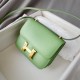 Custom Constance 19 Constance 3i Avocado Green Gold Buckle Epsom Leather so fairy color this summer the hottest color highest version full hand-stitched