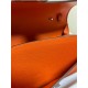 Constance to go Kang Kang wallet crossbody 205cm original imported Epsom leather orange gold buckle counter synchronization hand waxed stitching pure steel hardware spot
