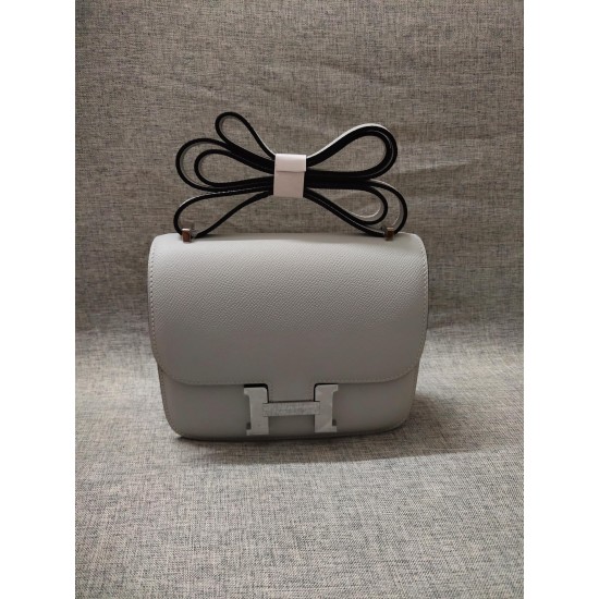 Virtual price tag chalice orchid constance converse stewardess bag 1823cm original epsom leather gold buckle silver half hand stitched sewing waxed thread lot 700