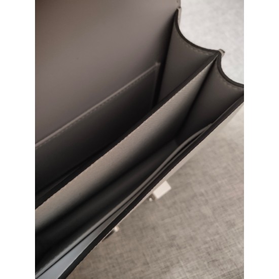 Virtual price tag chalice orchid constance converse stewardess bag 1823cm original epsom leather gold buckle silver half hand stitched sewing waxed thread lot 700