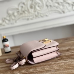 Kang Kang Stewardess Bag Color Dreamy Pink Purple constance 19cm epsom Palm Calfskin Locomotive Semi-Collector Waxed Stitching Lot of 700