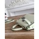 Kylie II mini color bubble green imported epsom leather semi-handmade hand-stitched waxed thread size 19cm Lot of 680