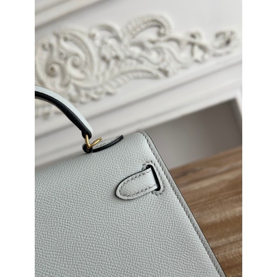 Kylie II mini color chalice orchid imported epsom leather semi-handmade hand-stitched waxed thread size 19cm Lot of 680