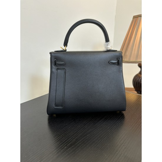 Kylie Colrmatic swift leather All steel hardware First issue single color King Kong Black Knight Classic atmosphere In stock 2528 gold and silver buckle batch 1600