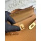 Kylie II mini color cookie color imported epsom leather semi-handmade hand sewing waxed thread size 19cm Lot of 680