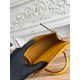 Kylie II mini color mustard yellow imported epsom leather semi-handmade hand-stitched waxed thread size 19cm Lot of 680