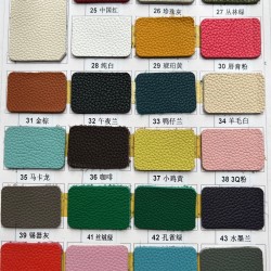 Hermes Custom Color Cards TOGO Leather