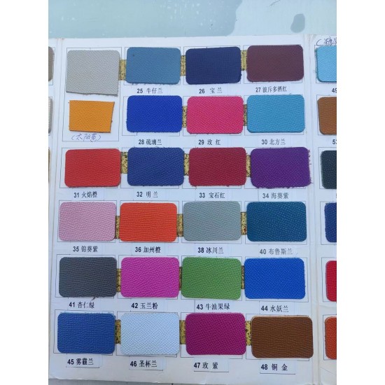 Hermes Custom Color Cards EP Leather