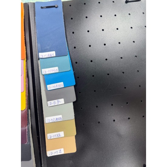 Swift leather color card.