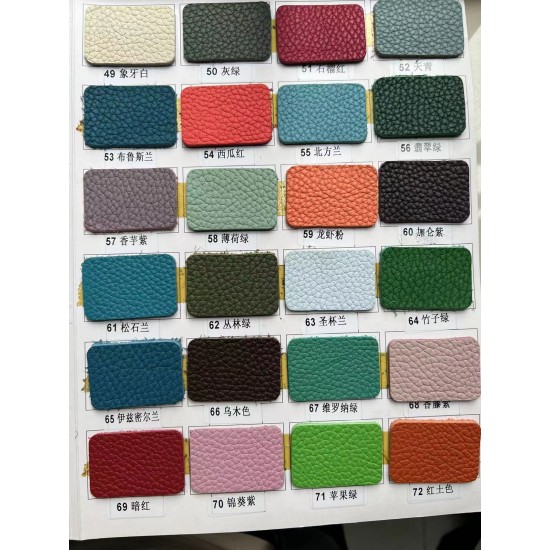 Hermes Custom Color Card TC Leather