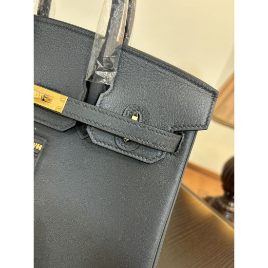 Platinum Colrmatic swift leather All-steel hardware First single color Bully slate gray Black horse in this year's color card In stock 2530 gold and silver buckle