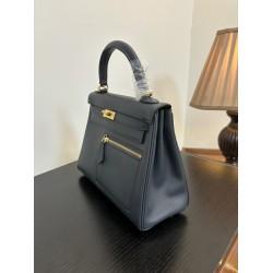 Kylie Colrmatic swift leather All-steel hardware First release single color Bullying slate gray Black horse in this year's color card In stock 2528 gold and silver buckle