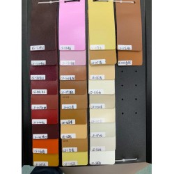 Box Leather Color Card