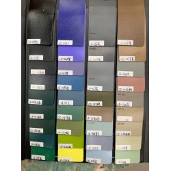 Box Leather Color Card