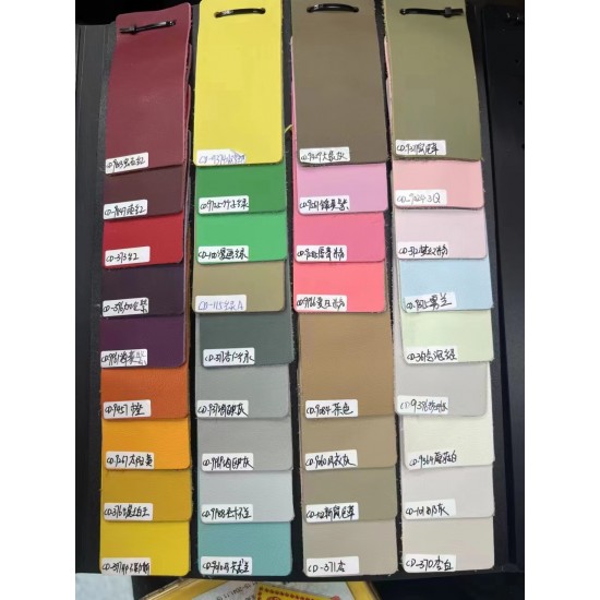 Evercolor Leather Color Card