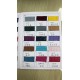 Customized crocodile skin color card