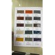 Customized crocodile skin color card