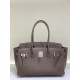 Lot 1111 New Mini Shoulder Birkin 29Cm Swift Plain Leather The overall body of the bag is lightweight, combining smart and soft, more suitable for daily use