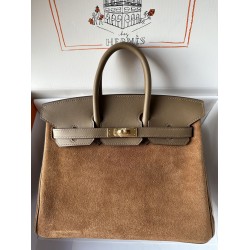 birkin 25cm suede in stock lot 1600