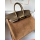 birkin 25cm suede in stock lot 1600