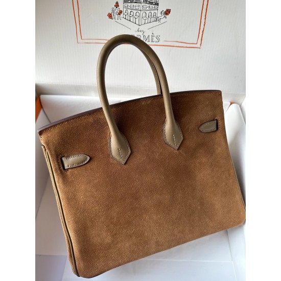 birkin 25cm suede in stock lot 1600