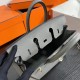 Lot 1111 Birkin Outside Sewn 25cm epsom leather 0L Gris Meyer Cumulonimbus Gray Gold Buckle Phw Fully Handmade Beeswax Thread Sewn