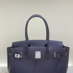Lot 1111 New Mini Shoulder Birkin 29Cm Swift Plain Leather The overall body of the bag is lightweight, combining smart and soft, more suitable for daily use