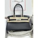 Lot 1111 shoulder birkin swift black 89 black color scheme is very suitable for modern urban beauty style high class feeling