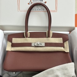 Lot 1111 shoulder birkin 29cm Brique 36 brick red